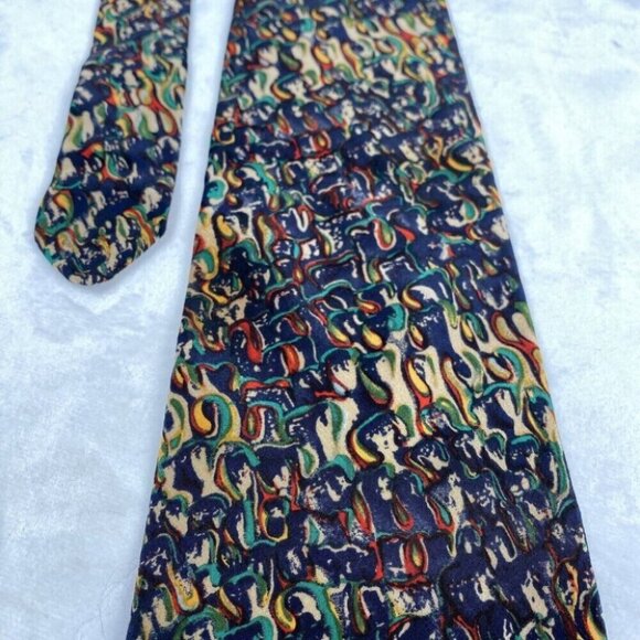 Molecular Expressions Cocktail COLL. Tie Mens 4x56.5” Champagne Under Microscope - Picture 2 of 6